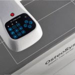 Panel sterowania densytometru OsteoSys Smart Fan Beam w zbliżeniu