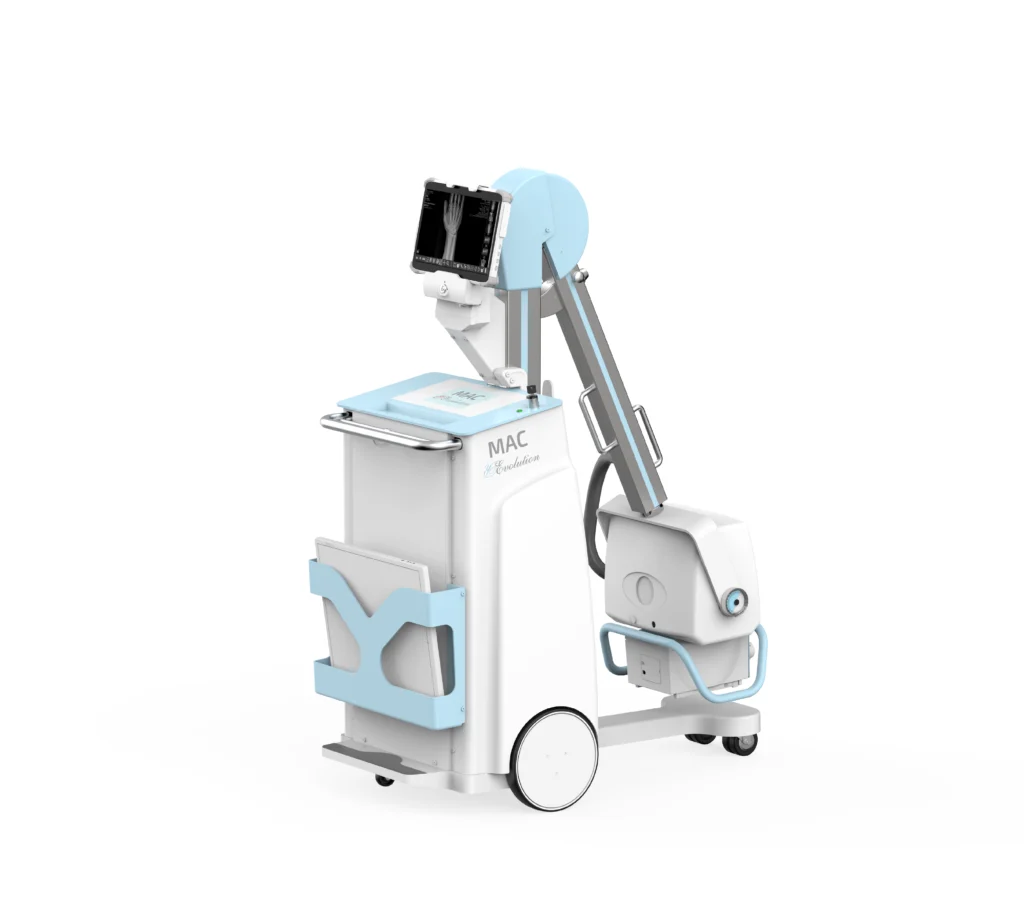 Mobilny aparat RTG GMM MAC Revolution z monitorem